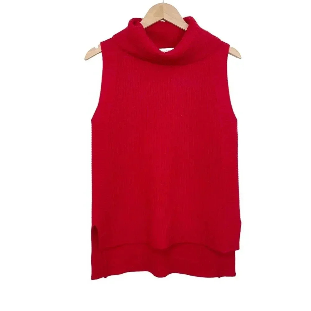 Gentle Herd Merino Wool Sweater Small Sleeveless